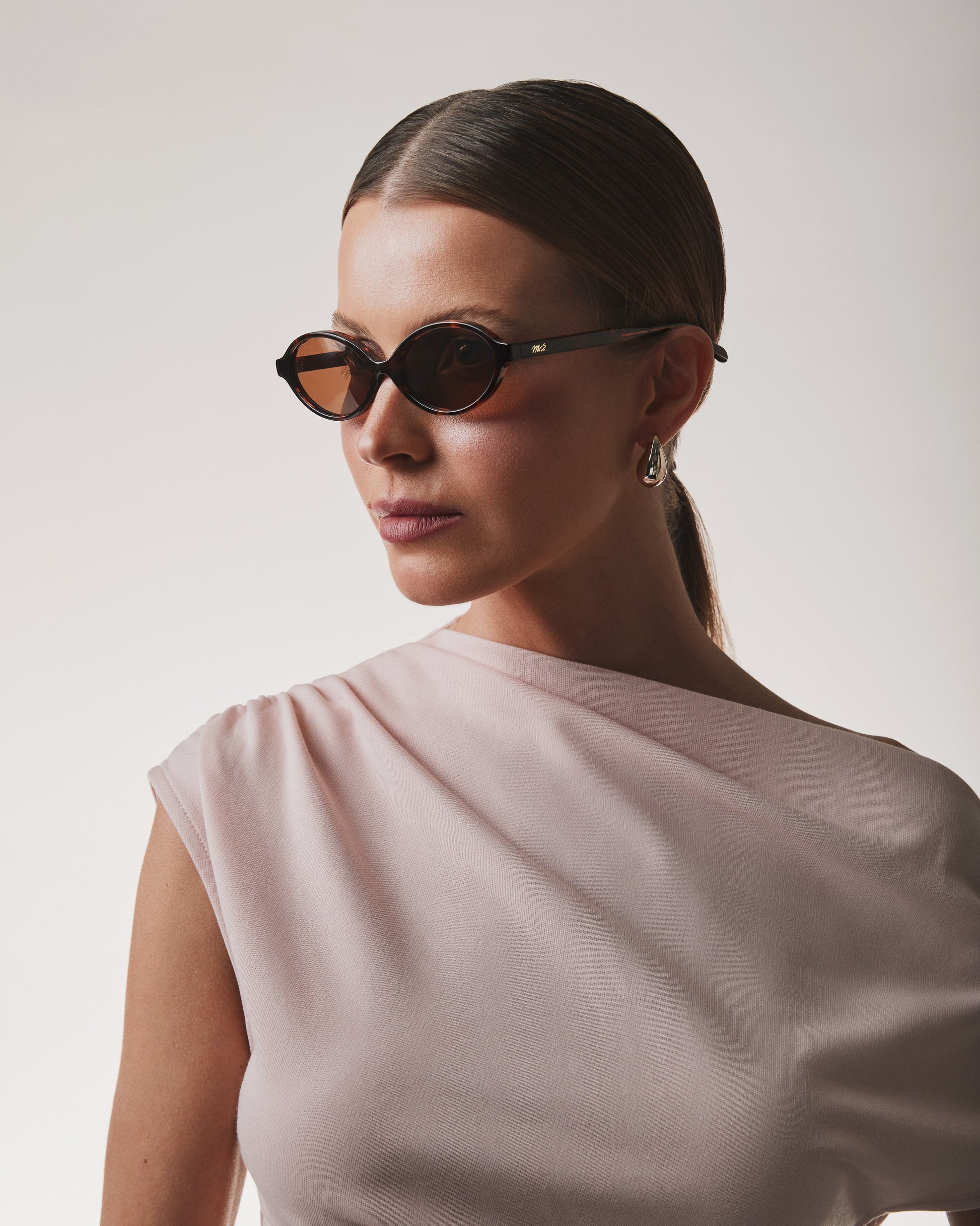 Óculos de Sol Márcia Sensitiva Gaia - Havana/Marrom