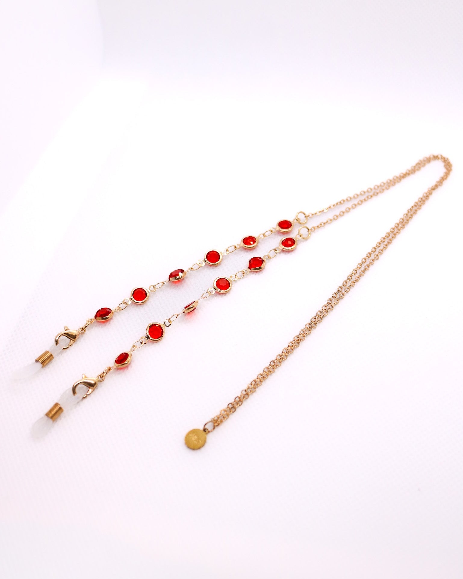 Corrente de Óculos Márcia Sensitiva Vermelha