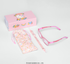 Óculos Infantil Hello Kitty Poppy Rosa armação resistente grau com case
