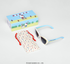 Óculos de Sol Infantil Hello Kitty Rainbow Amarelo com case Sanrio