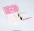 Óculos de Sol Infantil Hello Kitty Star Amarelo com case Sanrio