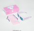 Óculos de Sol Infantil Hello Kitty Sugar Rosa aquarela lente turquesa Sanrio com case
