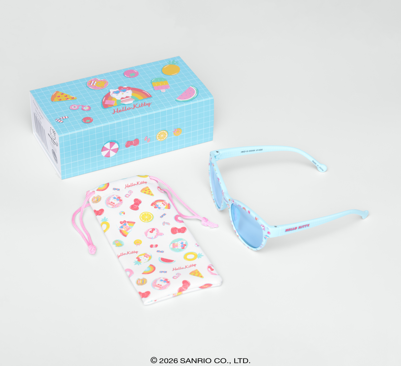Óculos de Sol Infantil Hello Kitty Sweet - Azul