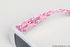 Detalhe Hello Kitty haste estampada Óculos Glow Branco Sanrio