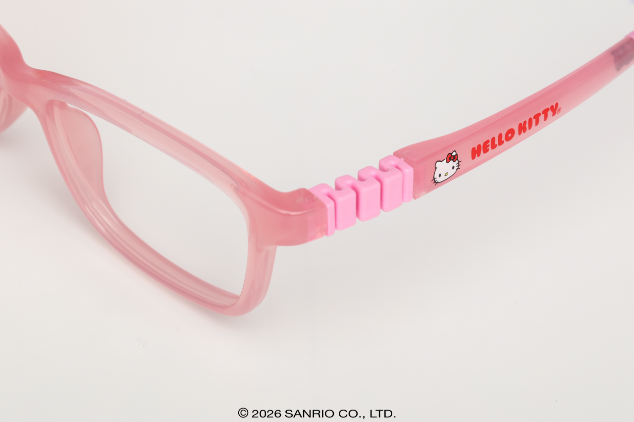 Design rosa robusto do Óculos Infantil Hello Kitty
