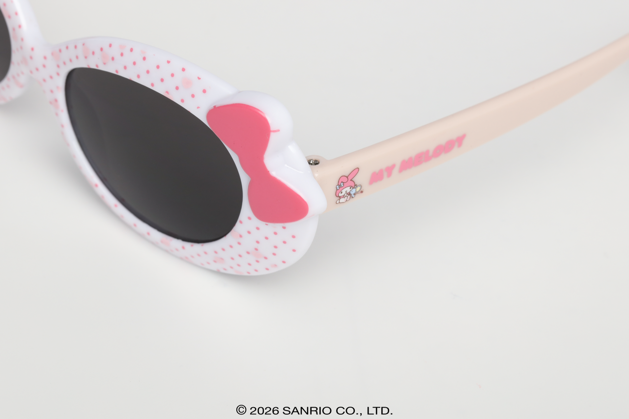 Armação rosa delicada do Óculos de Sol Infantil My Melody Bubble Sanrio