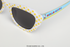 Detalhe amarelos nas hastes do Óculos Hello Kitty Rainbow Amarelo Sanrio
